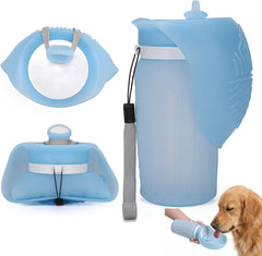Stay Hydrated on the Go with Our Lightweight Leak-Proof Portable Dog Water Bottle - Perfect for Outdoor Adventures!